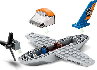 LEGO Jurassic World 75942 4+ Velociraptor: Biplane Rescue Mission Dino Toys- Auzzi Store