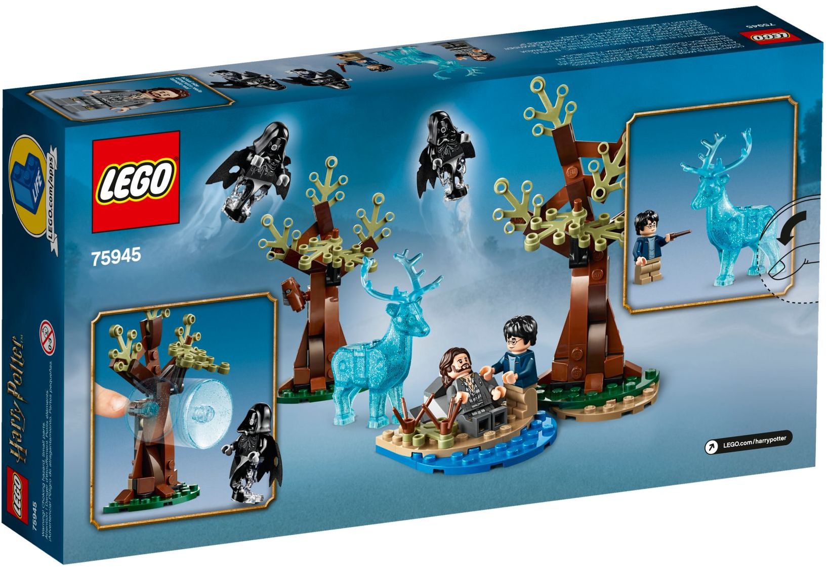 LEGO 75945 Expecto Patronum Stag Patronus Harry Potter Sirius Black - SuperSaverAU - view 4