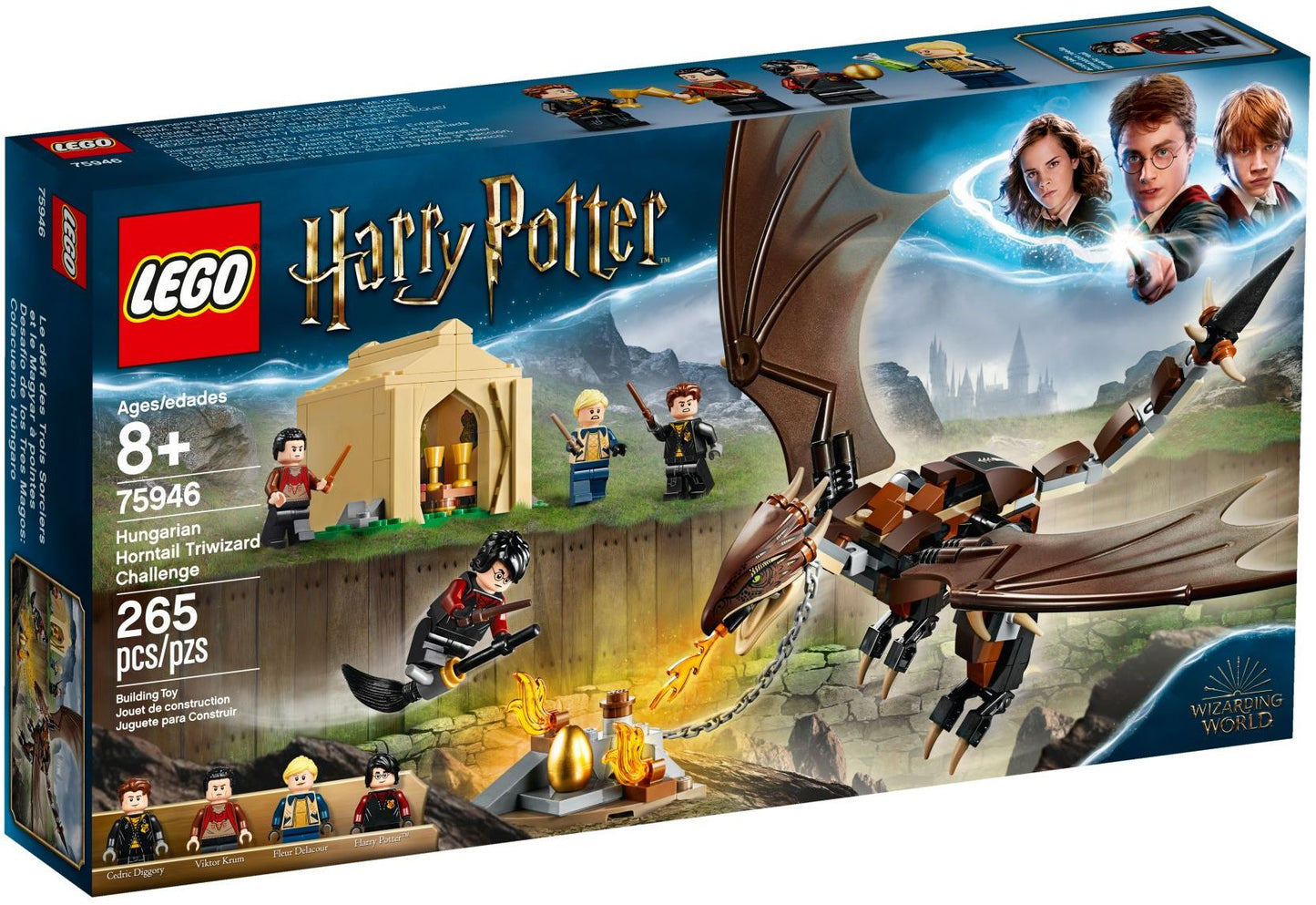 LEGO 75946 Harry Potter Hungarian Horntail Triwizard Challenge- Auzzi Store