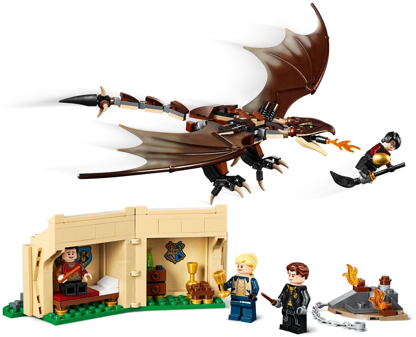 LEGO 75946 Harry Potter Hungarian Horntail Triwizard Challenge- Auzzi Store