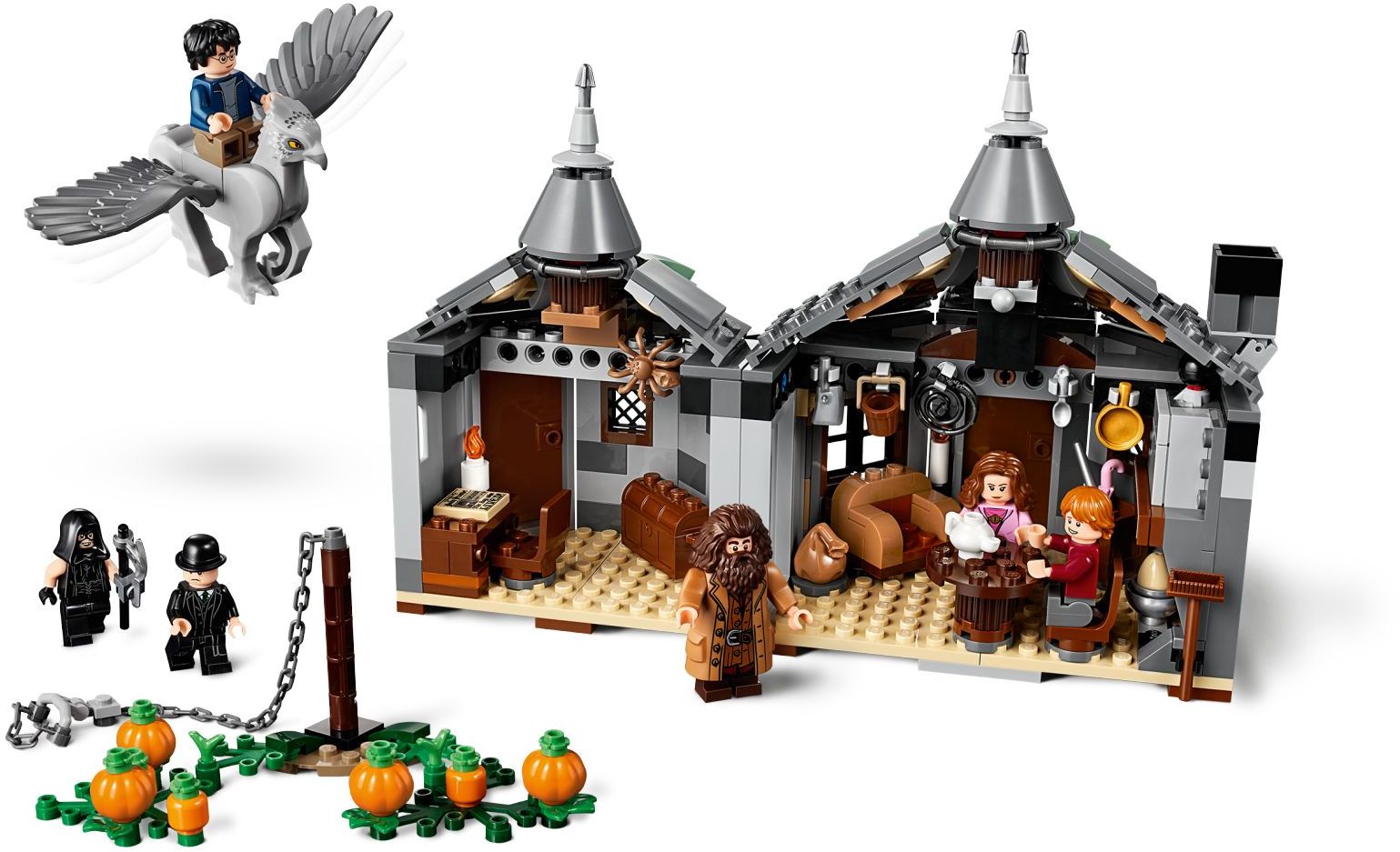 LEGO Harry Potter: Hagrid’s Hut Buckbeak’s Rescue (75947) - SuperSaverAU - view 3
