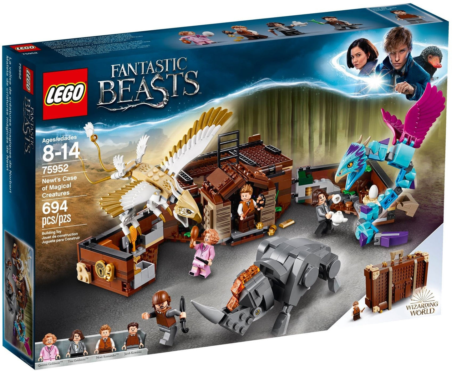 LEGO 75952 Newt's Magical Creatures Case - Fantastic Beasts