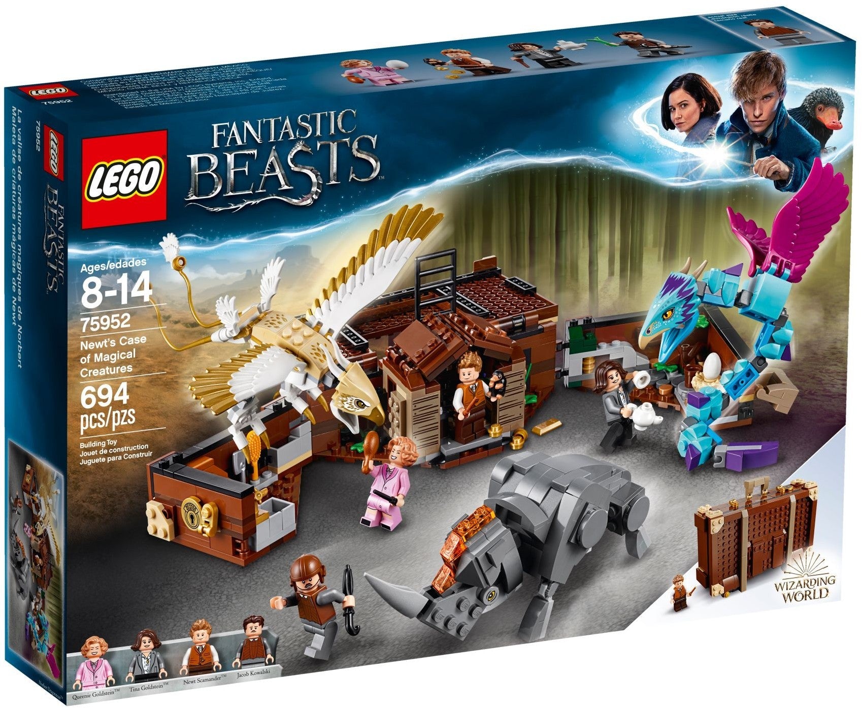 LEGO 75952 Newt's Magical Creatures Case - Fantastic Beasts - SuperSaverAU - view 1