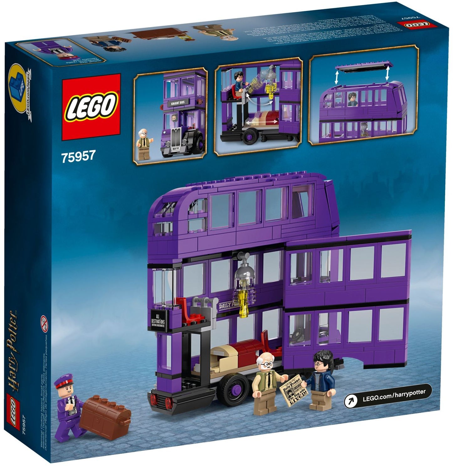 LEGO 75957 Knight Bus Harry Potter Toy Set