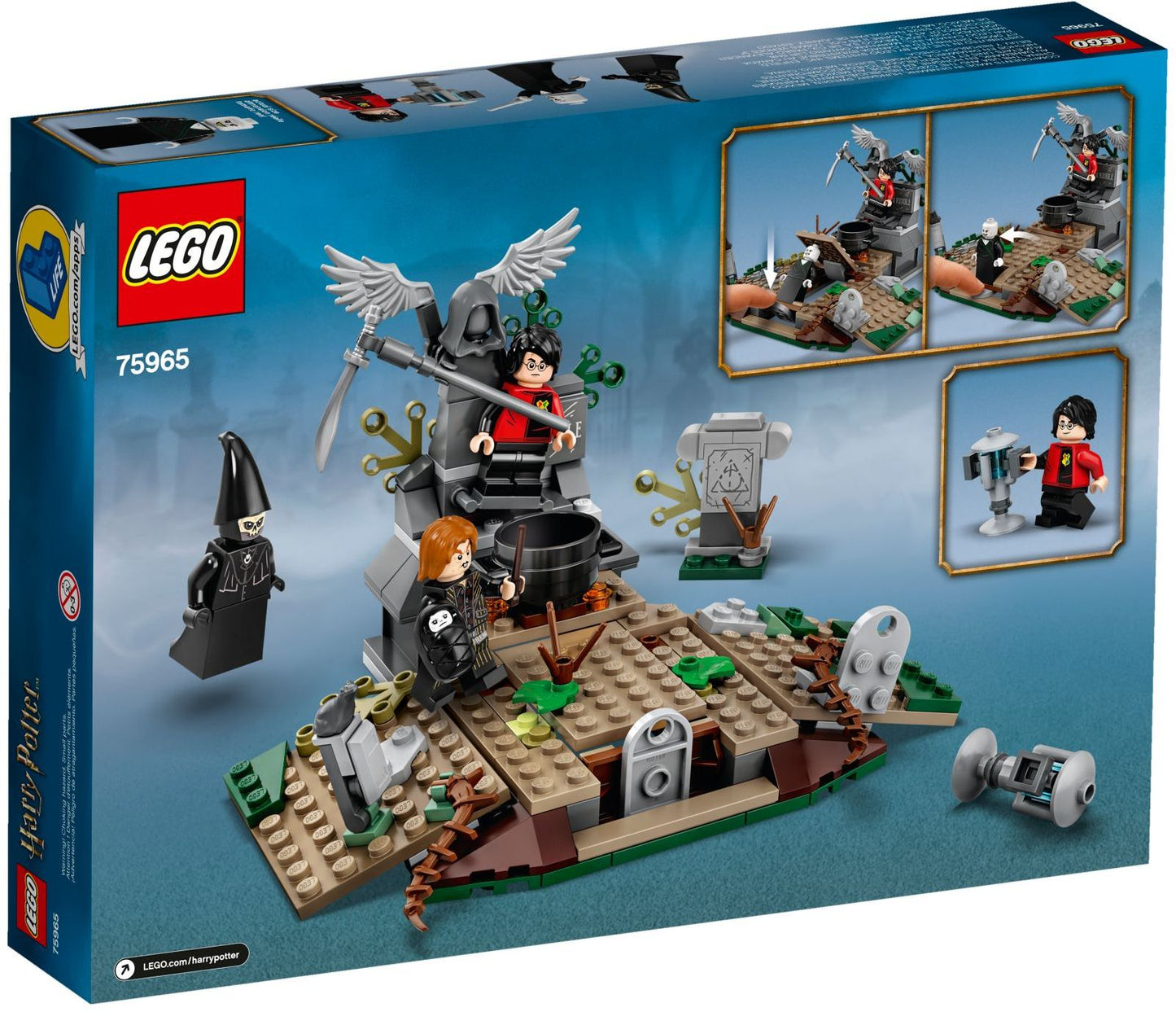 LEGO Harry Potter 75965 The Rise of Voldemort- Auzzi Store