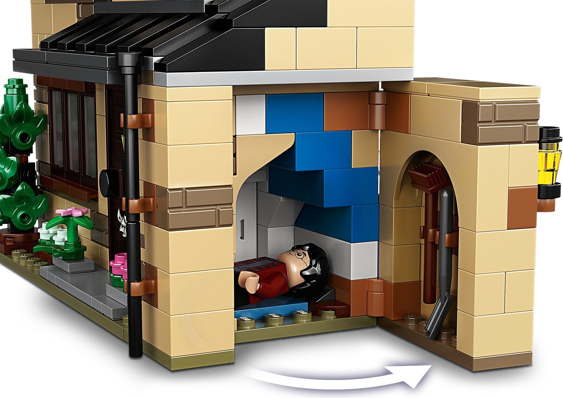LEGO 75968 Harry Potter 4 Privet Drive House Ford Anglia Dobby Dursley Family- Auzzi Store