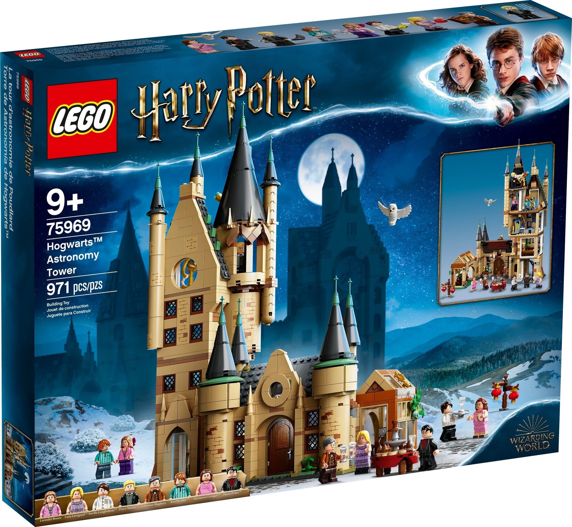 LEGO 75969 Harry Potter Hogwarts Castle Astronomy Tower Toy Great Hall Whomping- Auzzi Store