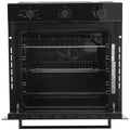 Whirlpool 60cm multi-function oven - 67L net, forced air cooking, SmartClean, black glass - W3OMK35HR0BA
