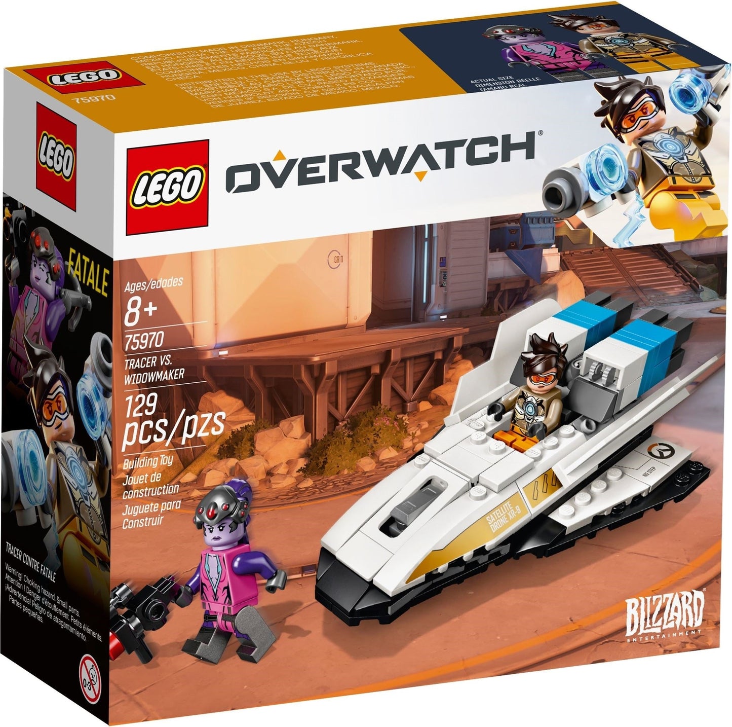 LEGO 75970 Overwatch Tracer vs. Widowmaker- Auzzi Store