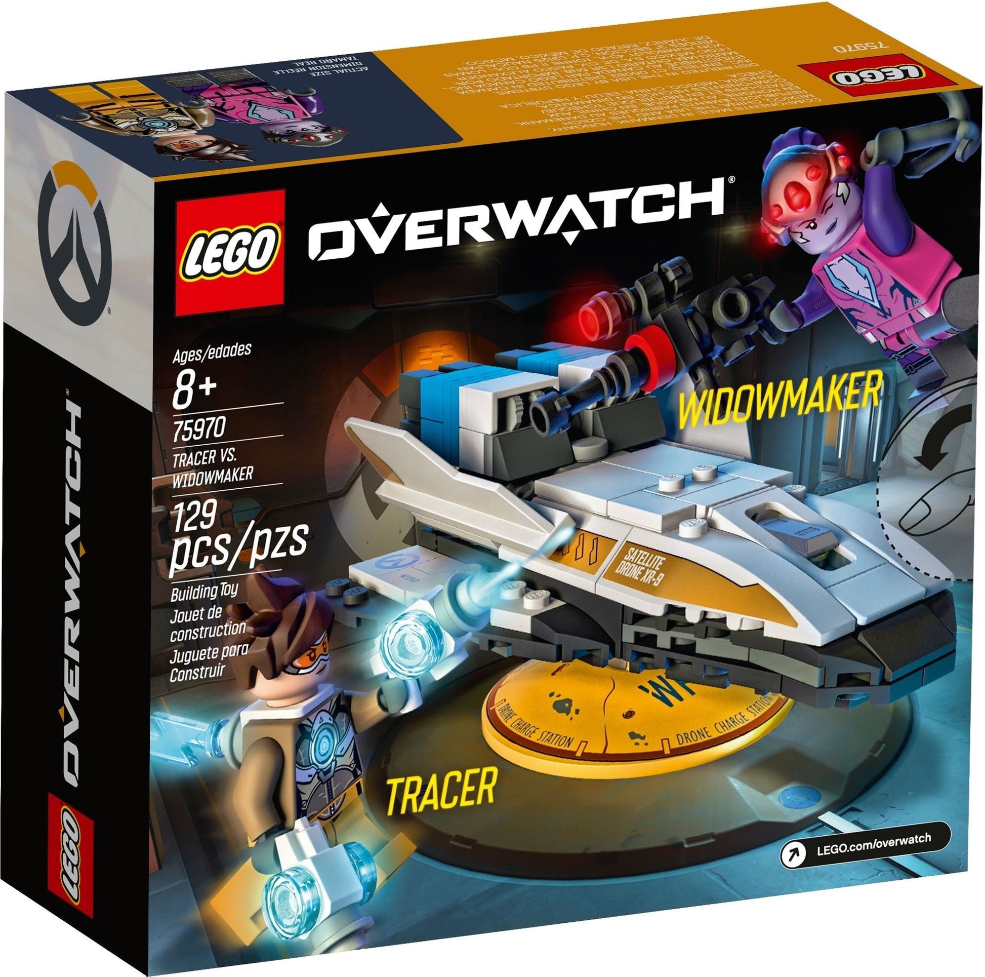 LEGO 75970 Overwatch Tracer vs. Widowmaker- Auzzi Store