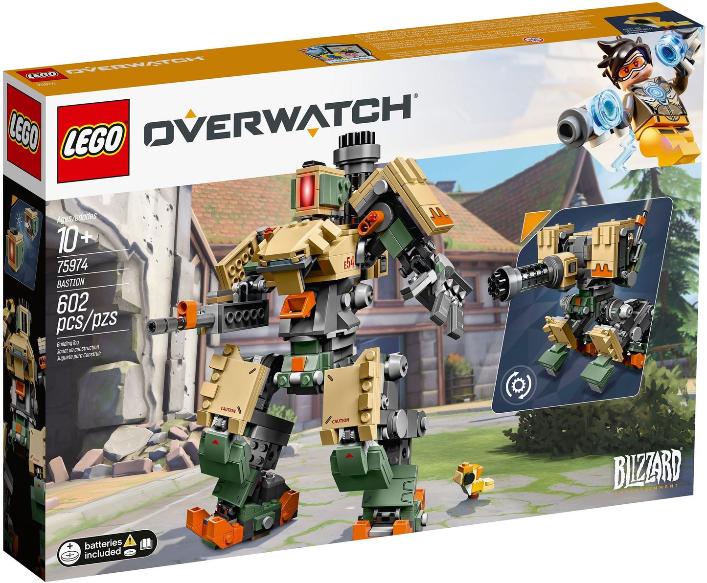 LEGO 75974 Bastion - Overwatch Figure, Recon & Sentry Modes