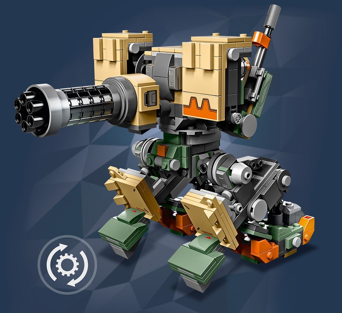 LEGO 75974 Bastion - Overwatch Figure, Recon & Sentry Modes - SuperSaverAU - view 5