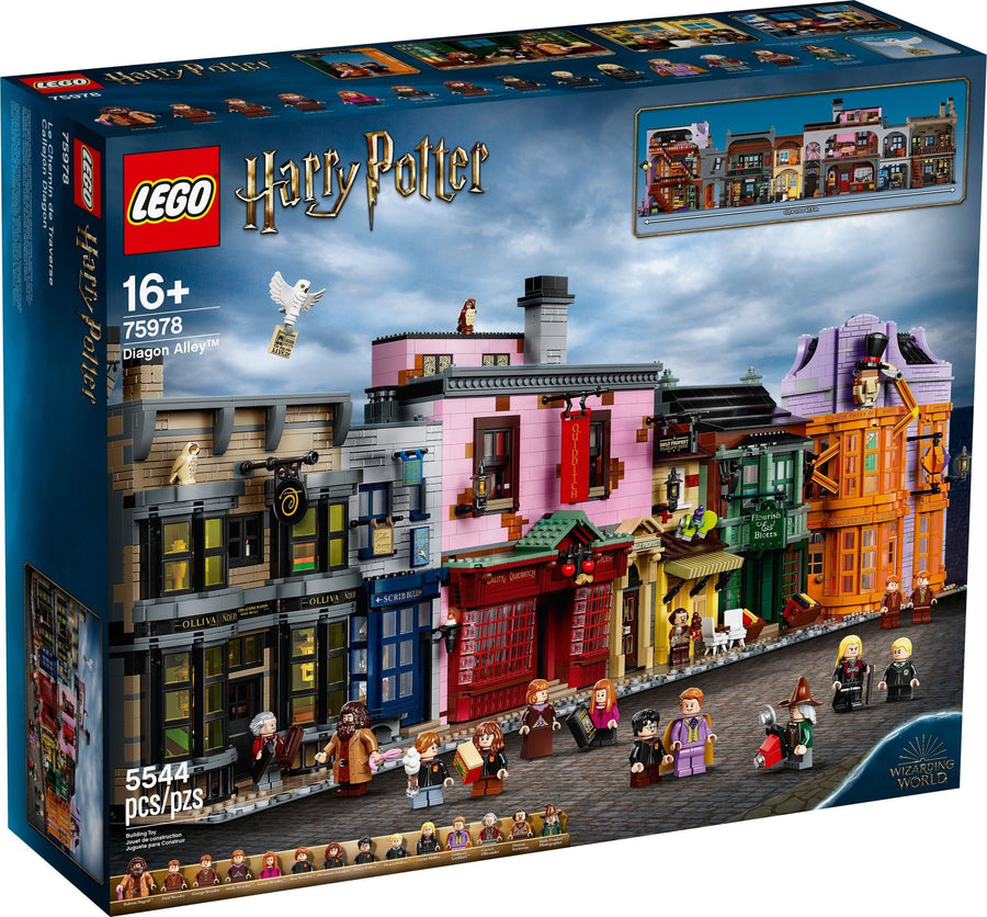 LEGO 75978 Harry Potter Diagon Alley Set - SuperSaverAU - view 1