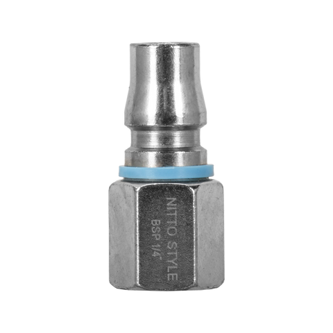 Powerfit Nitto Style Female Plug - 1/4" - Steel - 150PSI - SuperSaverAU - view 1