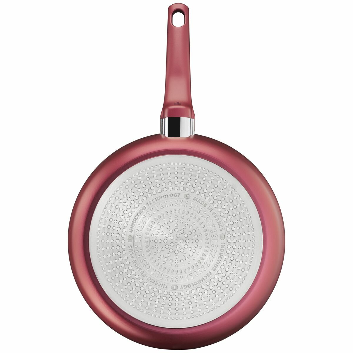 Tefal Perfect Cook 2 Piece Induction Non-Stick Frypan Set - Titanium Reinforced Coating, Red - G2729016