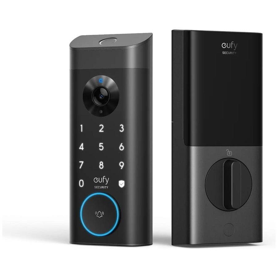 Eufy E330 Video Smart Lock 2K - Doorbell, Camera and Lock in One, Fingerprint Unlock, IP65 - T8531TY1