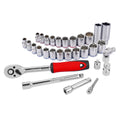Trojan 30 Piece 3/8" Socket Tin Set - Metric & Imperial Sockets - Durable - SuperSaverAU - view 2