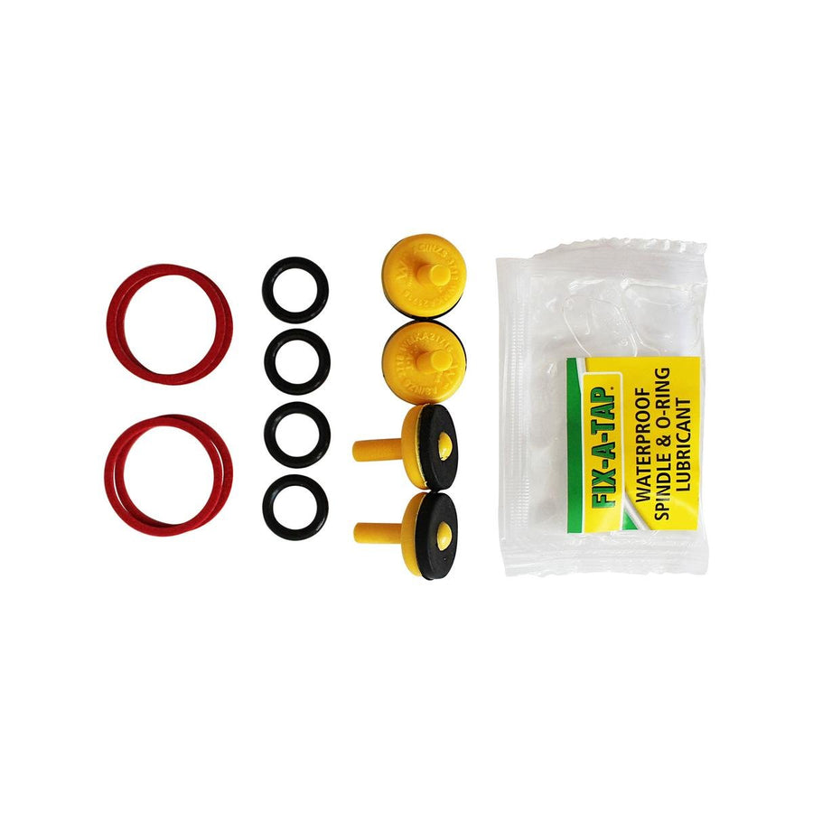 Fix a Tap Nylon Tap Valve Repair Kit 13mm 4 Pack Easy Servicing - SuperSaverAU - view 1