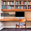 Cabot's Cabothane Clear Oil Based Satin Polyurethane Varnish 250ml - UV Resistant, Waterproof Interior Finish