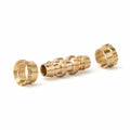 Holman 12mm Barbed Screw On Brass Hose Repairer 8034HB