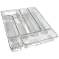 The Container Store 12 piece kitchen drawer pack 1 - Clear PET organisers - Two drawers - VTCS-DRAW-P1
