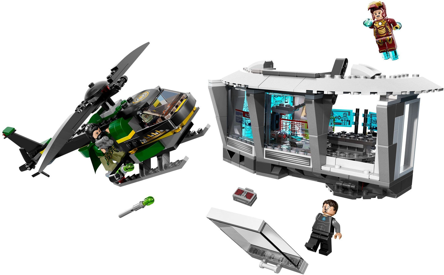 LEGO 76007 Super Heroes Iron Man Malibu Mansion Attack- Auzzi Store