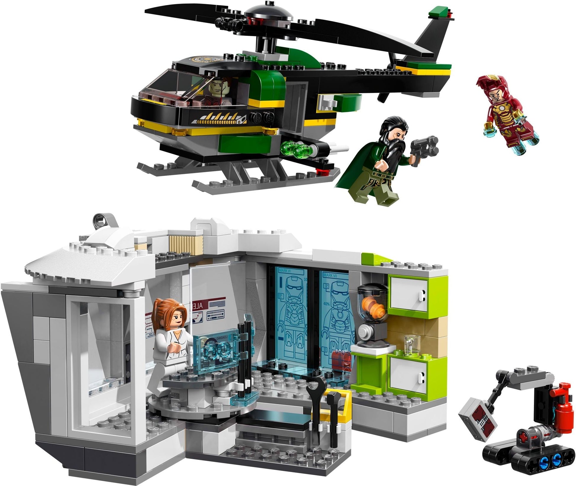 LEGO 76007 Super Heroes Iron Man Malibu Mansion Attack- Auzzi Store