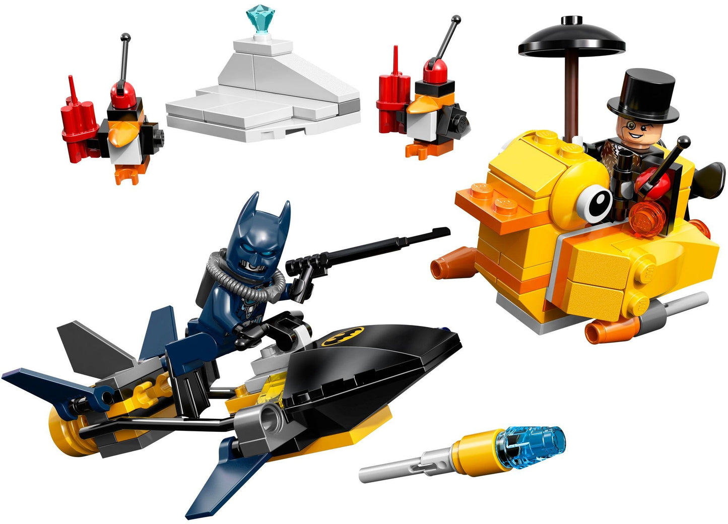LEGO 76010 Scuba Batman vs. The Penguin Diamond Heist