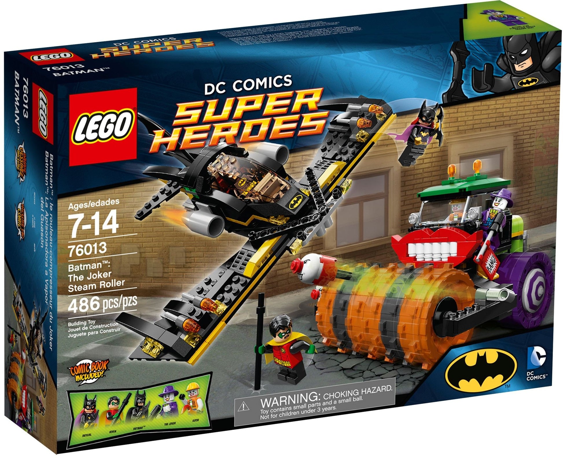 LEGO 76013 Super Heroes Batman: The Joker Steam Roller- Auzzi Store