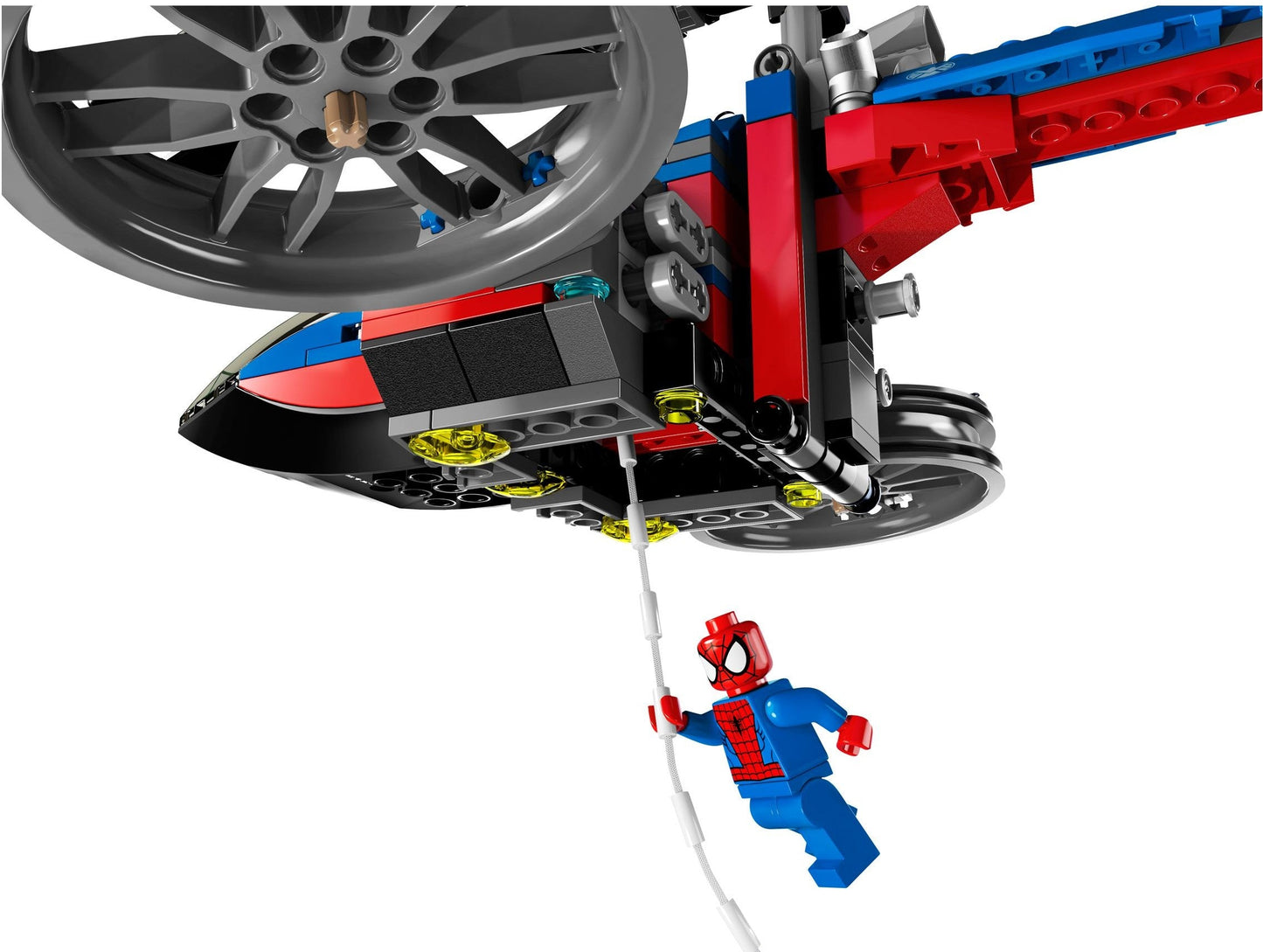 LEGO 76016 Super Heroes Spider-Helicopter Rescue- Auzzi Store
