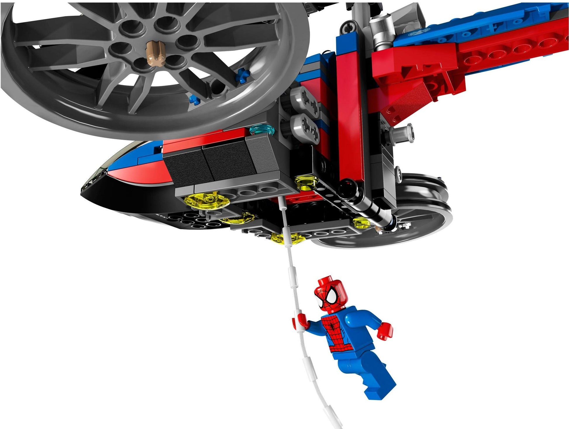 LEGO 76016 Super Heroes Spider-Helicopter Rescue- Auzzi Store