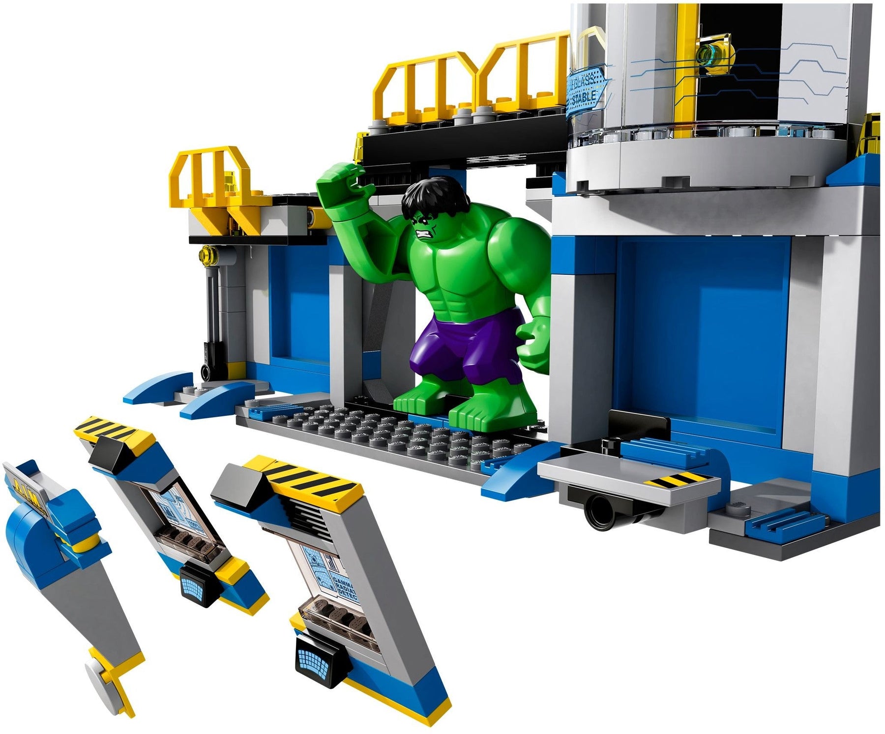 LEGO 76018 Hulk Lab Smash: AIM vs. Avengers - SuperSaverAU - view 2