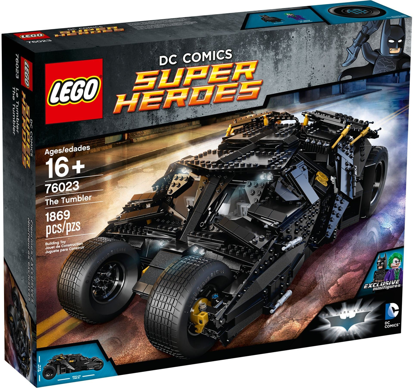 LEGO 76023 The Tumbler: Batman The Dark Knight Trilogy