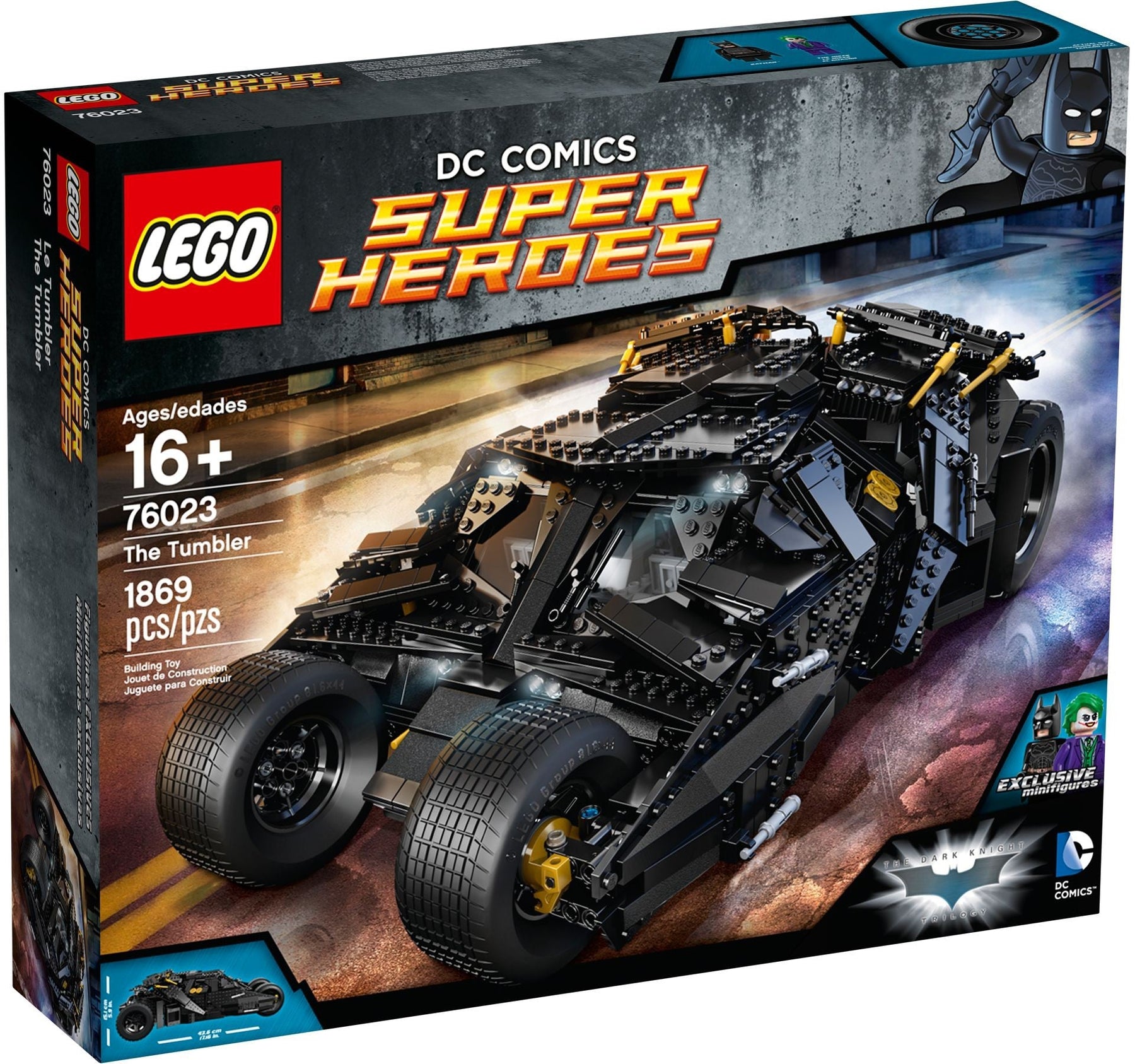 LEGO 76023 The Tumbler: Batman The Dark Knight Trilogy - SuperSaverAU - view 2