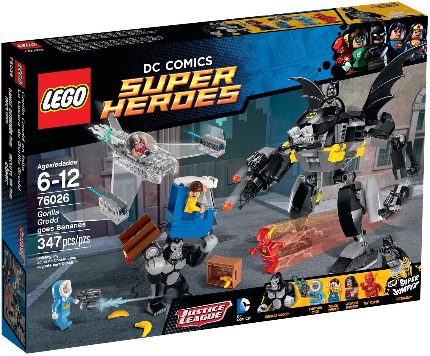 LEGO 76026 Super Heroes Gorilla Grodd Goes Bananas- Auzzi Store