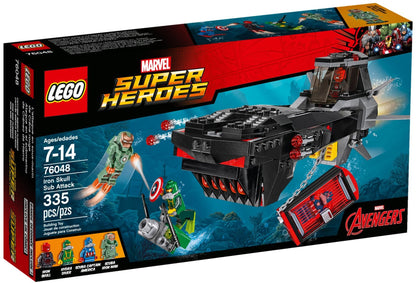 LEGO 76048 Marvel Super Heroes  The Avengers Iron Skull Sub Attack- Auzzi Store