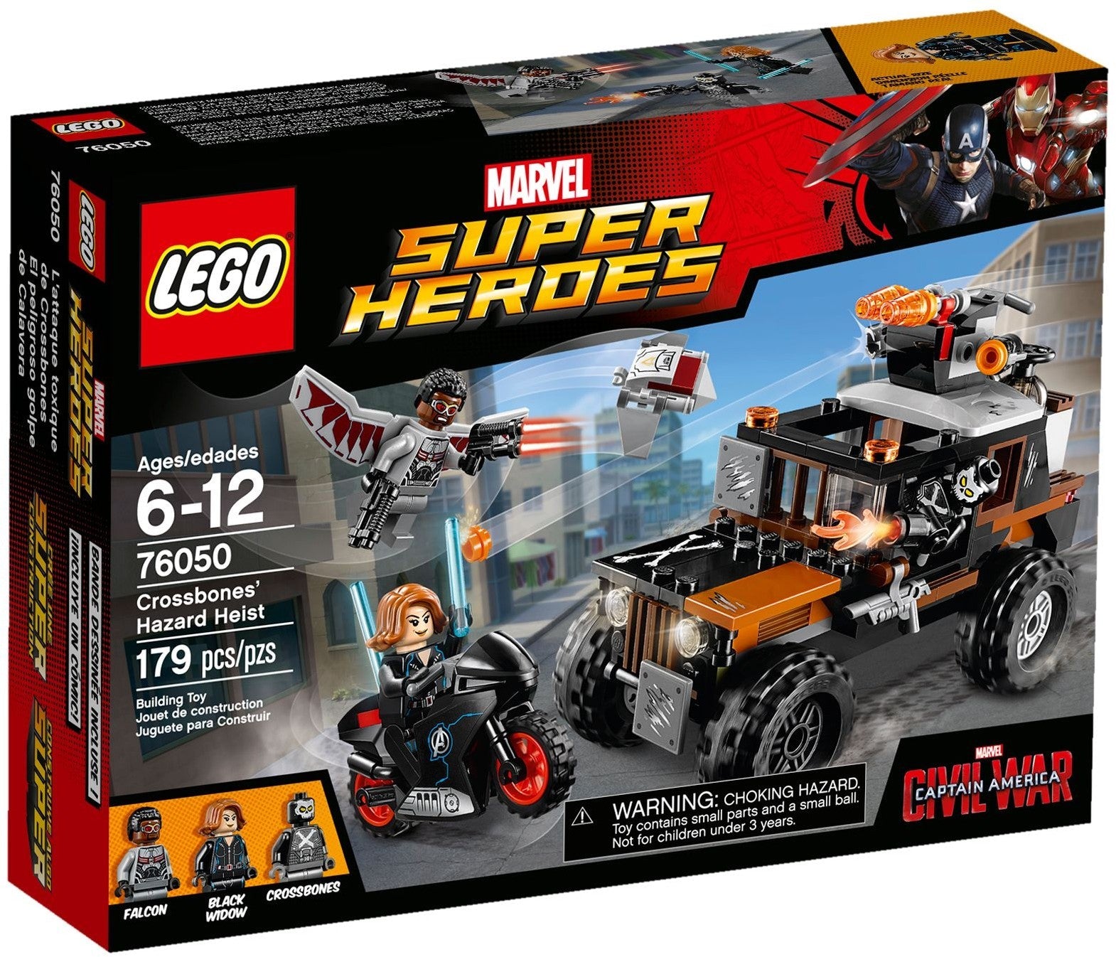 LEGO 76050 Marvel Super Heroes  Crossbones Hazard Heist- Auzzi Store