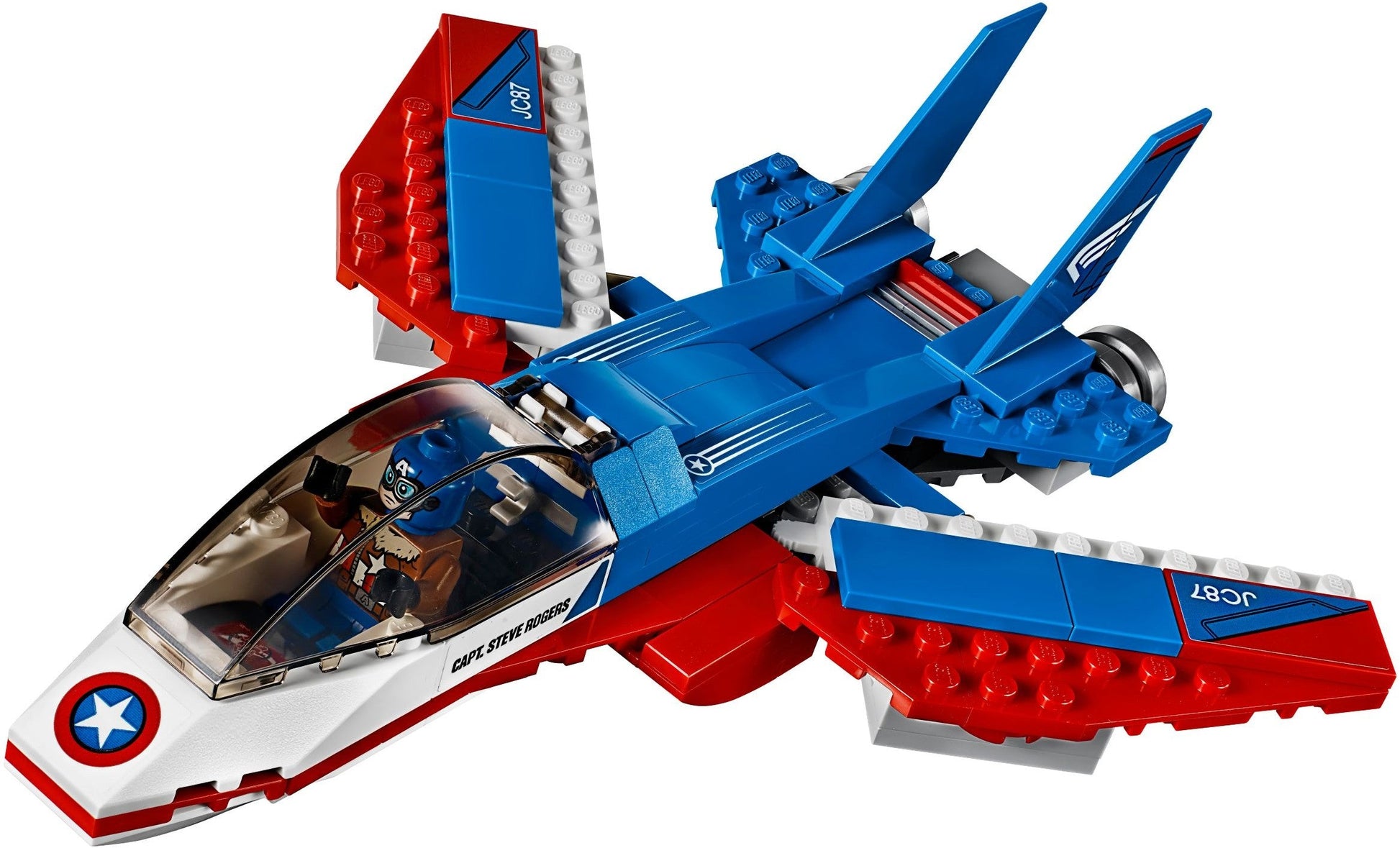 LEGO 76076 Marvel Super Heroes Captain America Jet Pursuit- Auzzi Store