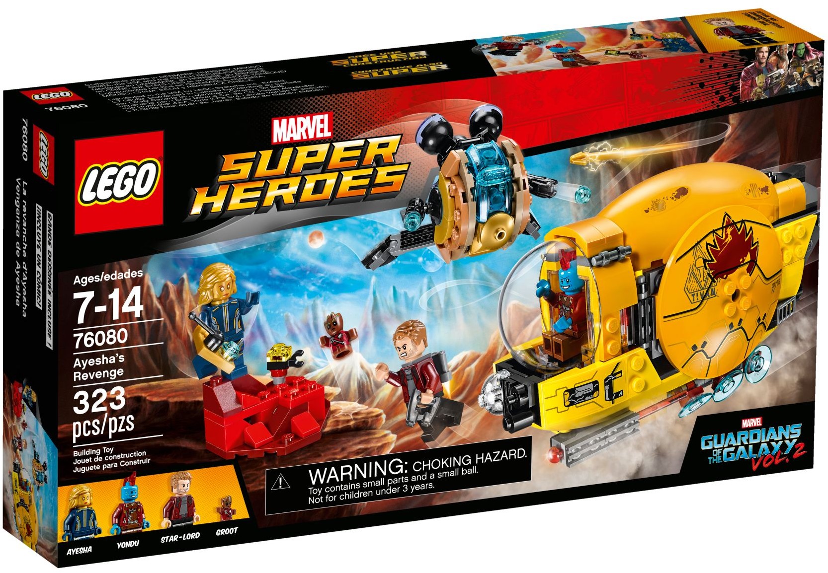 LEGO 76080 Marvel Super Heroes Ayesha's Revenge- Auzzi Store