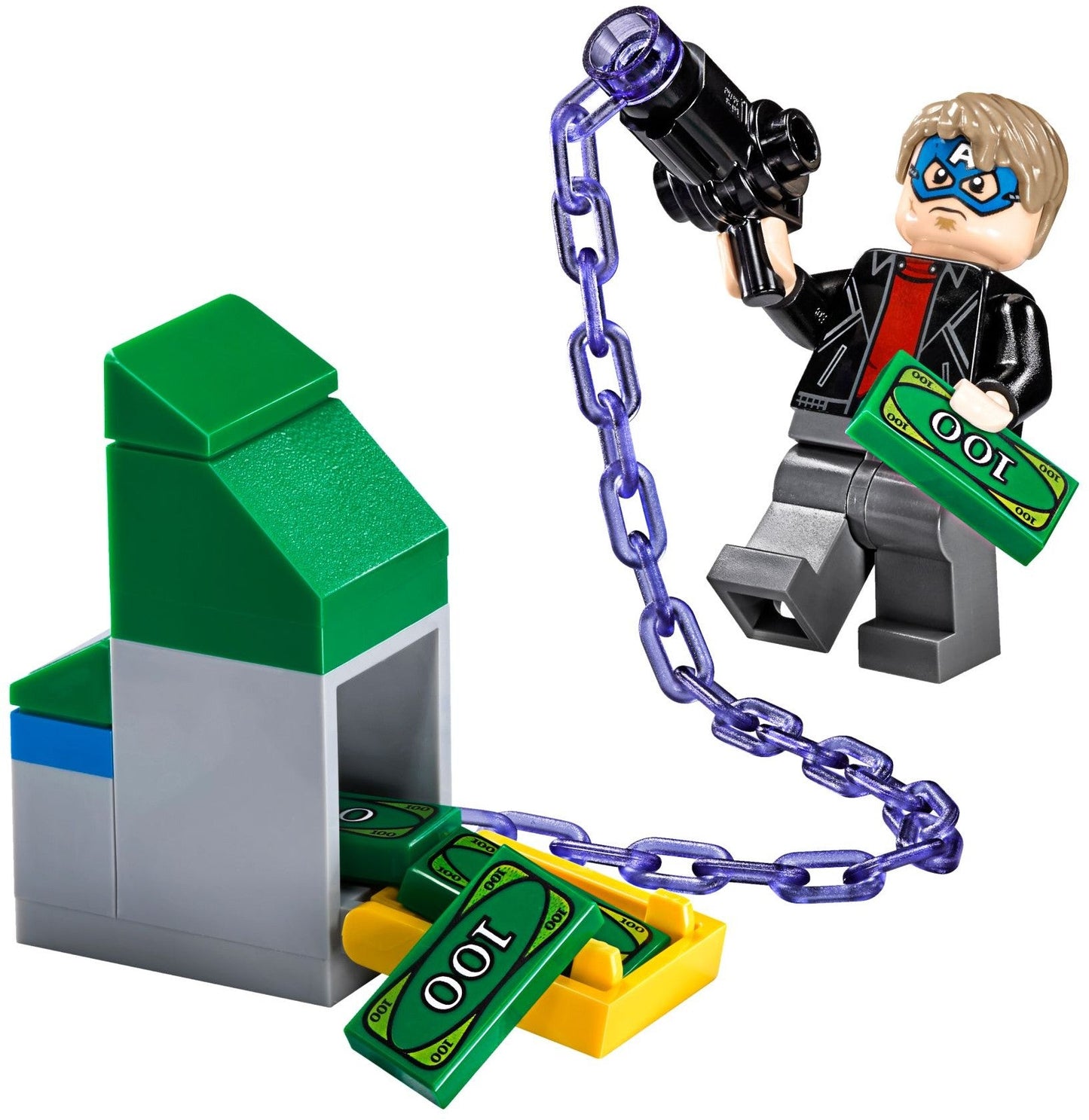 LEGO 76082 Super Heroes ATM Heist Battle- Auzzi Store