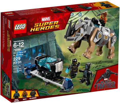 LEGO 76099 Super Heroes Rhino Face-Off by the Mine- Auzzi Store