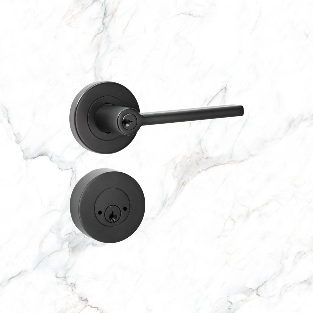 Lemaar Black Orba Security Set - 2 Piece - 65mm x 63mm x 120mm - Black - SuperSaverAU - view 3
