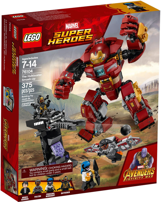 LEGO Marvel Super Heroes Avengers: Infinity War The Hulkbuster Smash-Up 76105- Auzzi Store