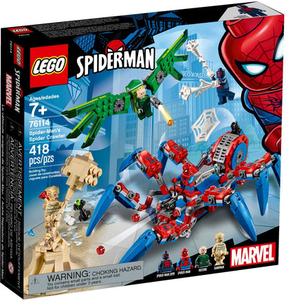 LEGO 76114 Spider-Man Spider Crawler Mech with Minifigures