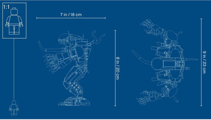 LEGO 76115 Spider Mech vs. Venom Mech Superhero Set