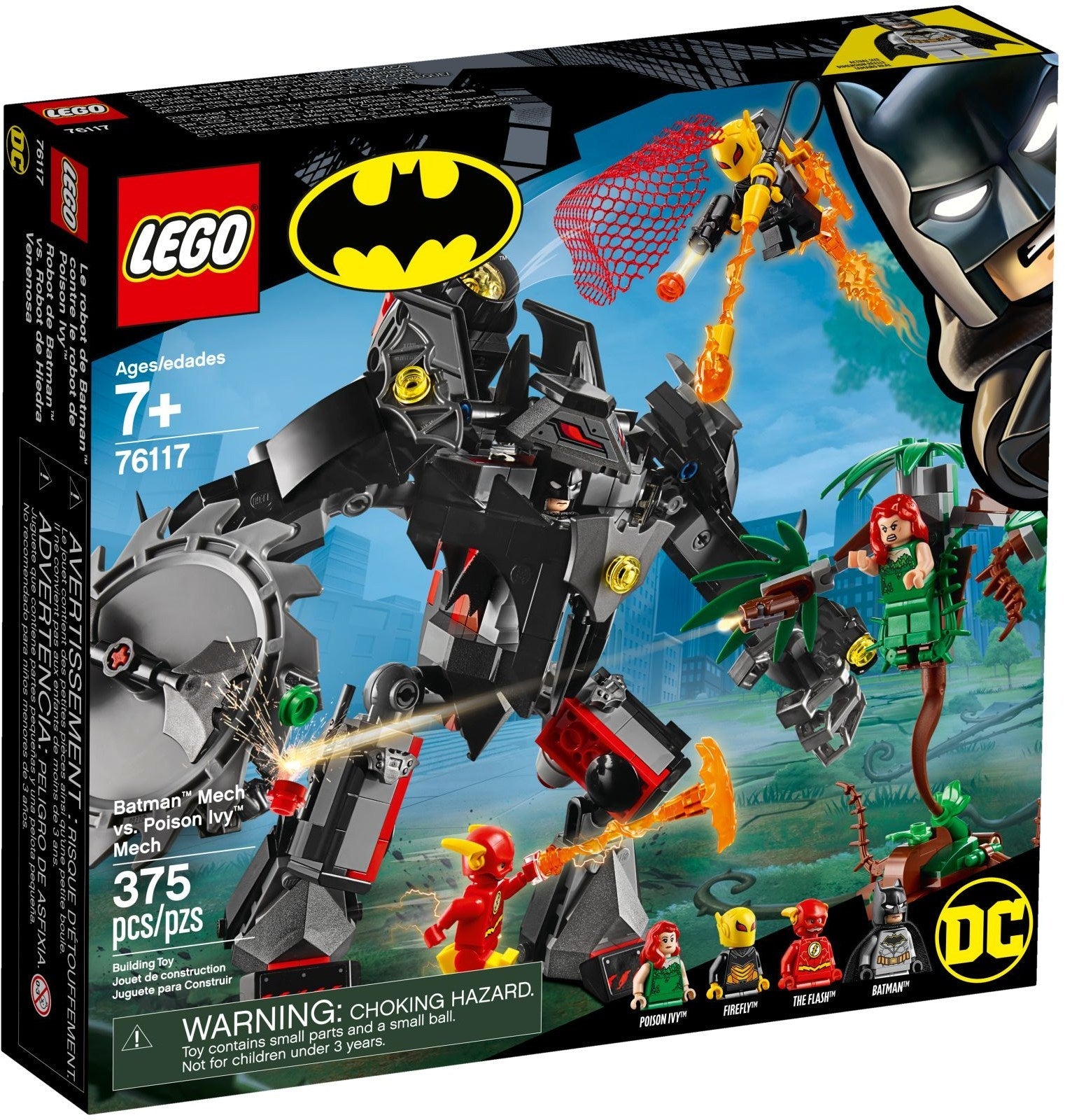 LEGO 76117 Batman Mech vs. Poison Ivy Mech - SuperSaverAU - view 1
