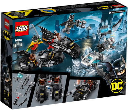 LEGO 76118 DC Super Heroes Mr. Freeze Batcycle Battle- Auzzi Store