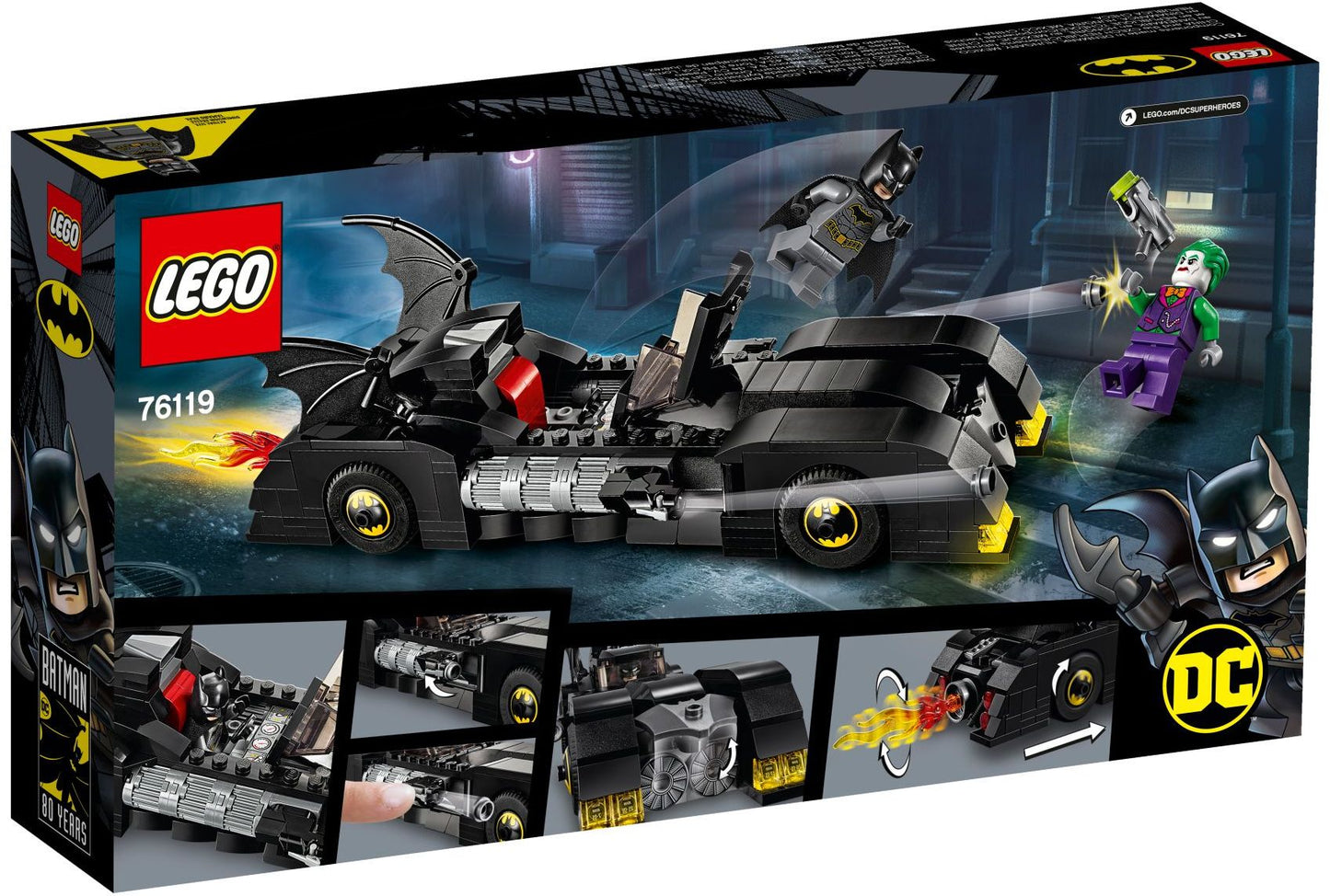 LEGO 76119 DC Super Heroes Batmobile : Pursuit of The Joker- Auzzi Store