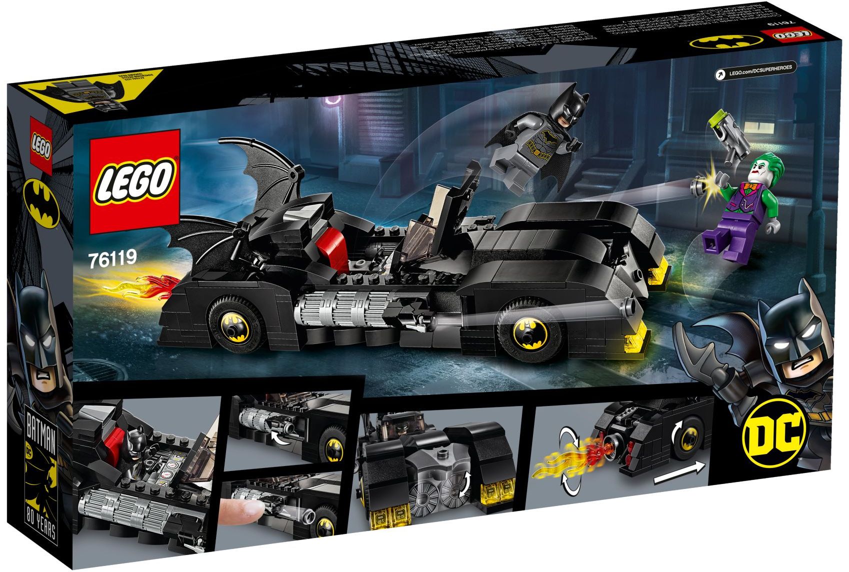 LEGO 76119 DC Super Heroes Batmobile : Pursuit of The Joker- Auzzi Store