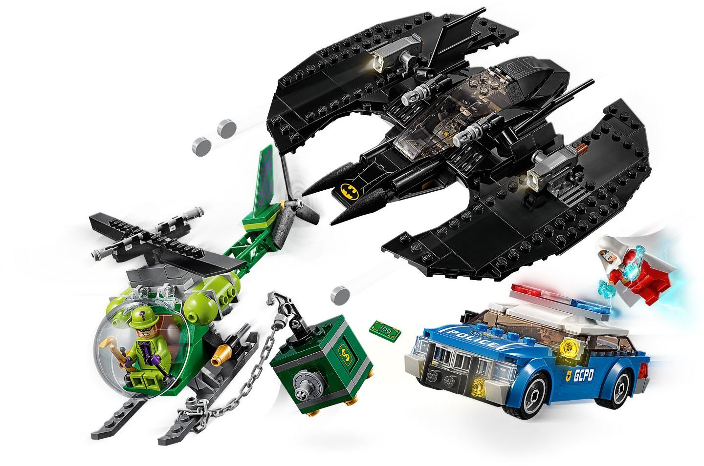 LEGO 76120 Batman Batwing & Riddler Heist - SuperSaverAU - view 2